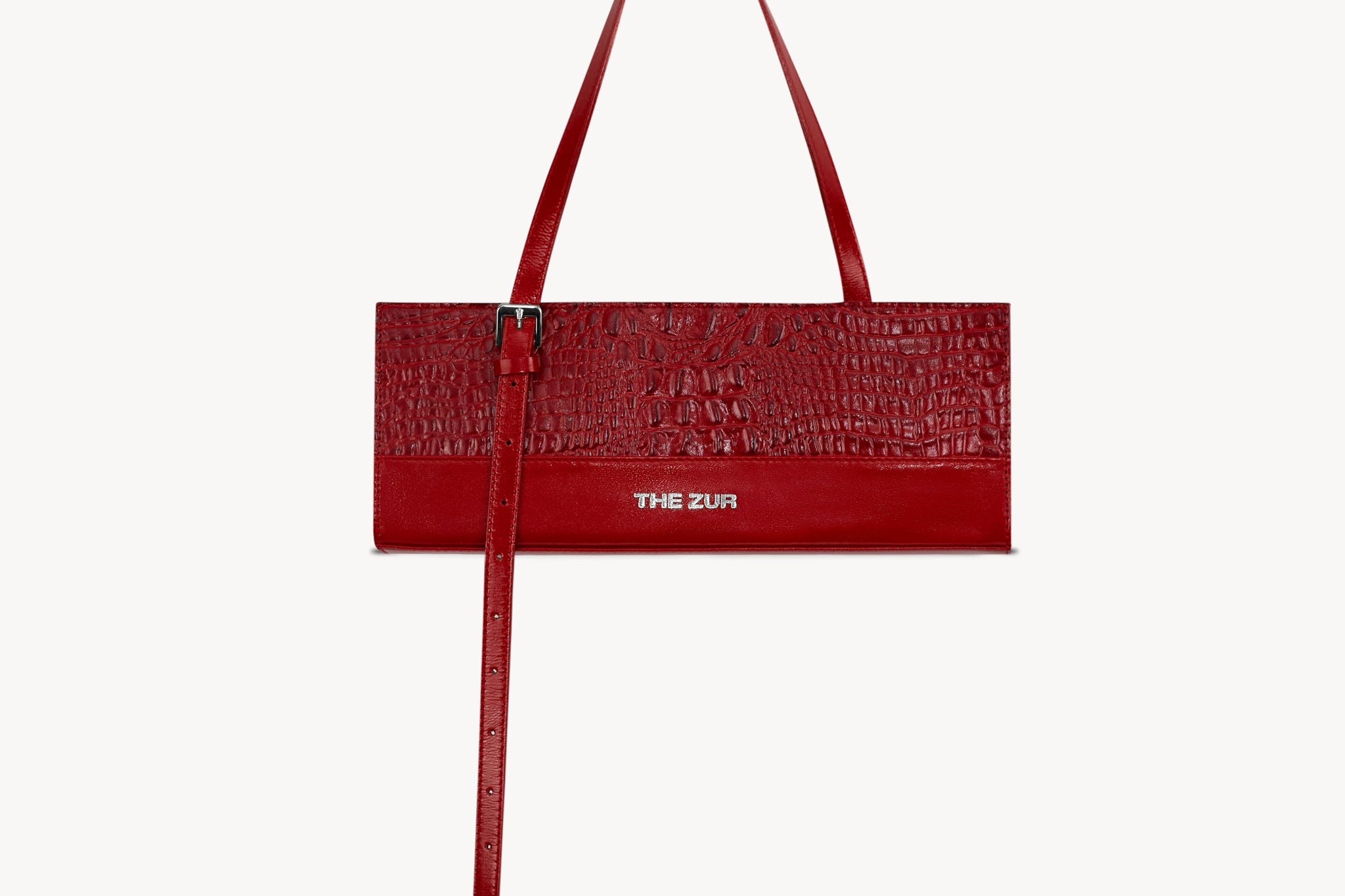 Boat Bag Red/Silver