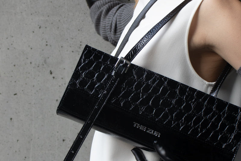 Boat Bag Black/Silver